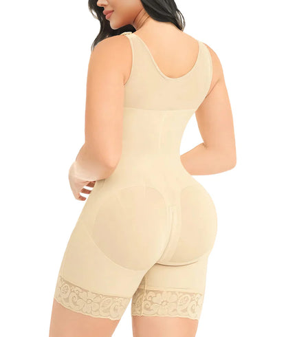 Fajas Shapewear for Women with Zipper Crotch