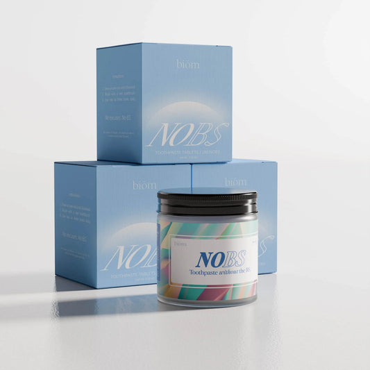 NOBS Toothpaste Tablets - Remineralize with NHA