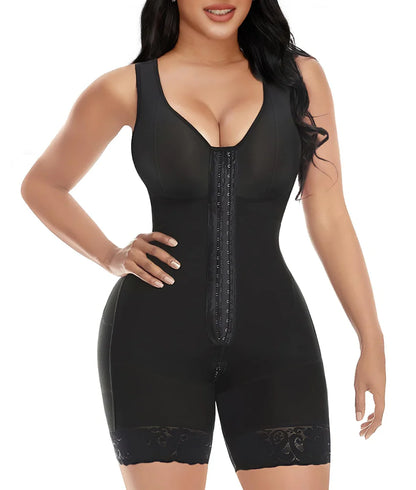 Fajas Shapewear for Women with Zipper Crotch