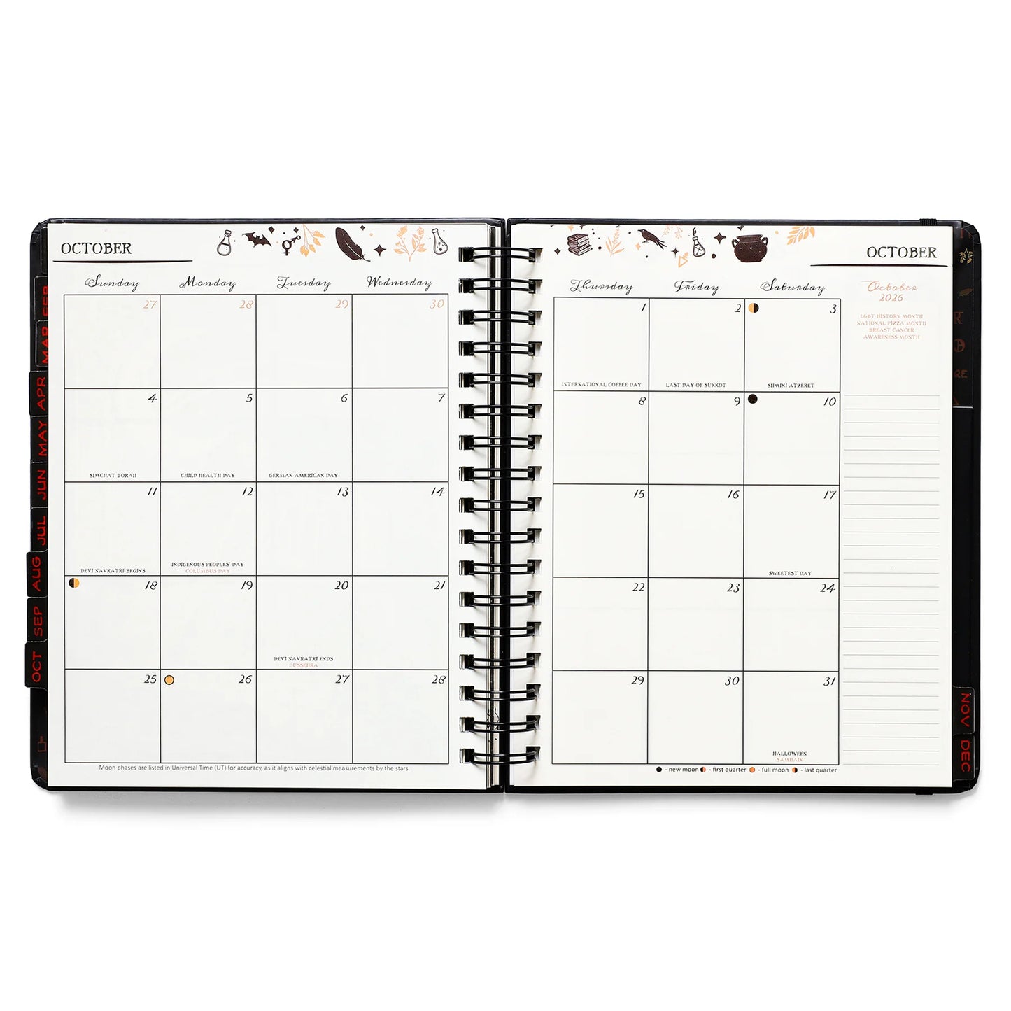 🧙‍♀️Waiting for the Night 2026 Weekly Planner