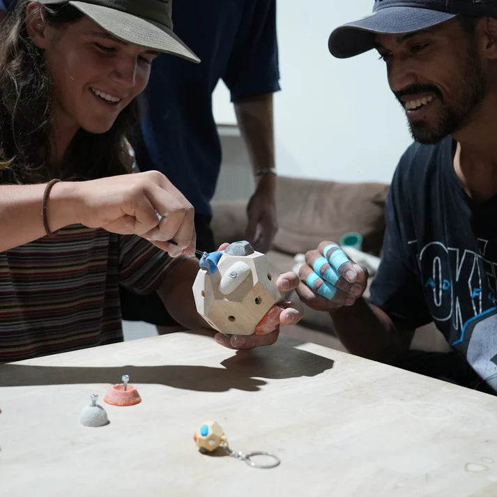 Handcrafted Boulder Block⛰️☀️