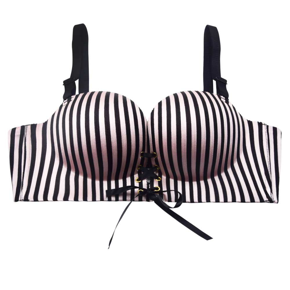 "Add Two Cups" Push Up Bra Padded Wireless Bralette