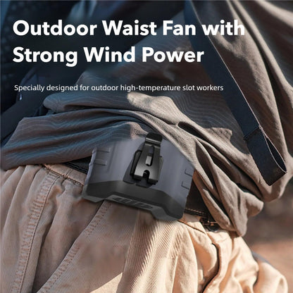 🌬️ Portable USB Waist Fan – Stay Cool Anywhere, Anytime!