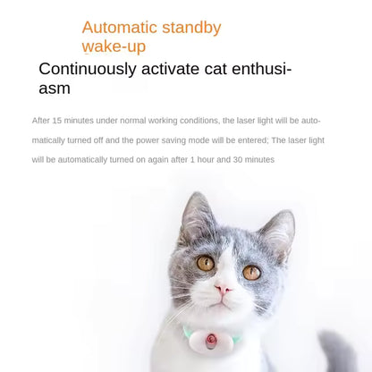 Intelligent Infrared Laser Cat Collar with Interactive PC Toys