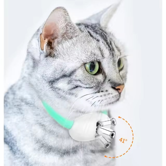 Intelligent Infrared Laser Cat Collar with Interactive PC Toys