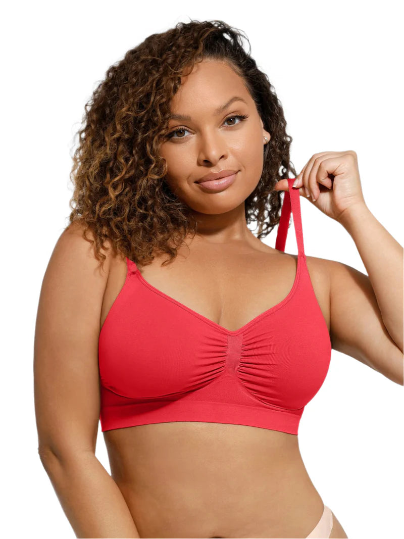 Full Coverage Non-Padded Wireless Sculpt Bra