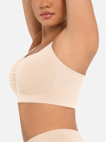 Full Coverage Non-Padded Wireless Sculpt Bra