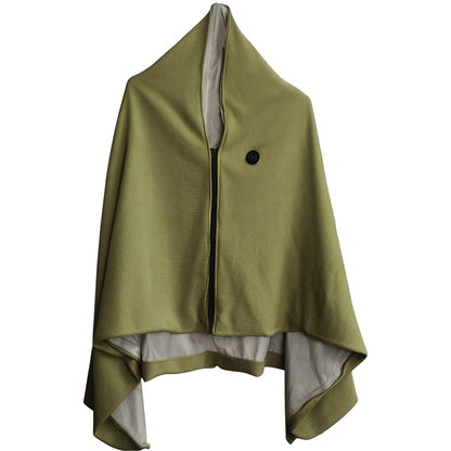 Portable Soft Zipper Electric Heated Blanket Shawl