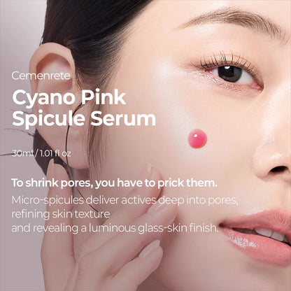 Cemenrete Cyano Pink Spicule Serum & Pore Tightening Serum