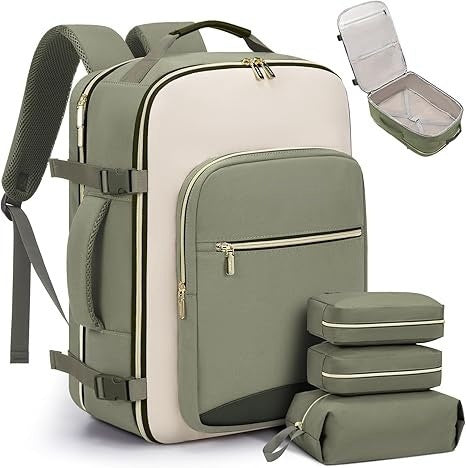 4Pcs Large Travel Backpack