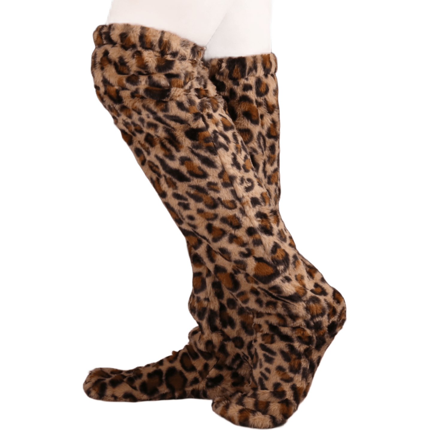 Over-Knee Fuzzy Plush Socks (2PCS) — Cozy, Cute & Irresistibly Soft