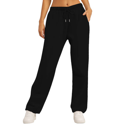 Women’s Heavyweight Wide-Leg Fleece Sweatpants — Comfort Made Effortless