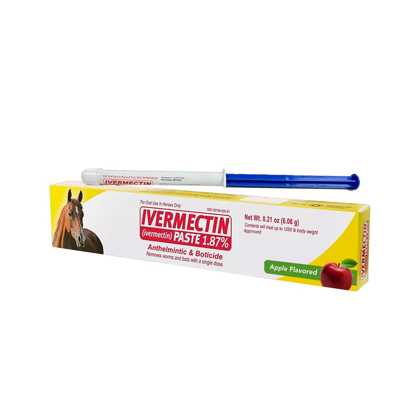 Ivermectin Horse Paste 1.87% – Apple Flavored