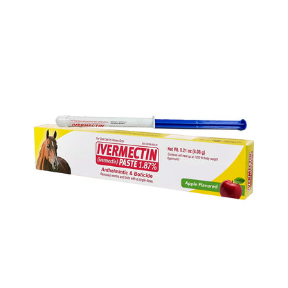 Ivermectin Horse Paste 1.87% – Apple Flavored