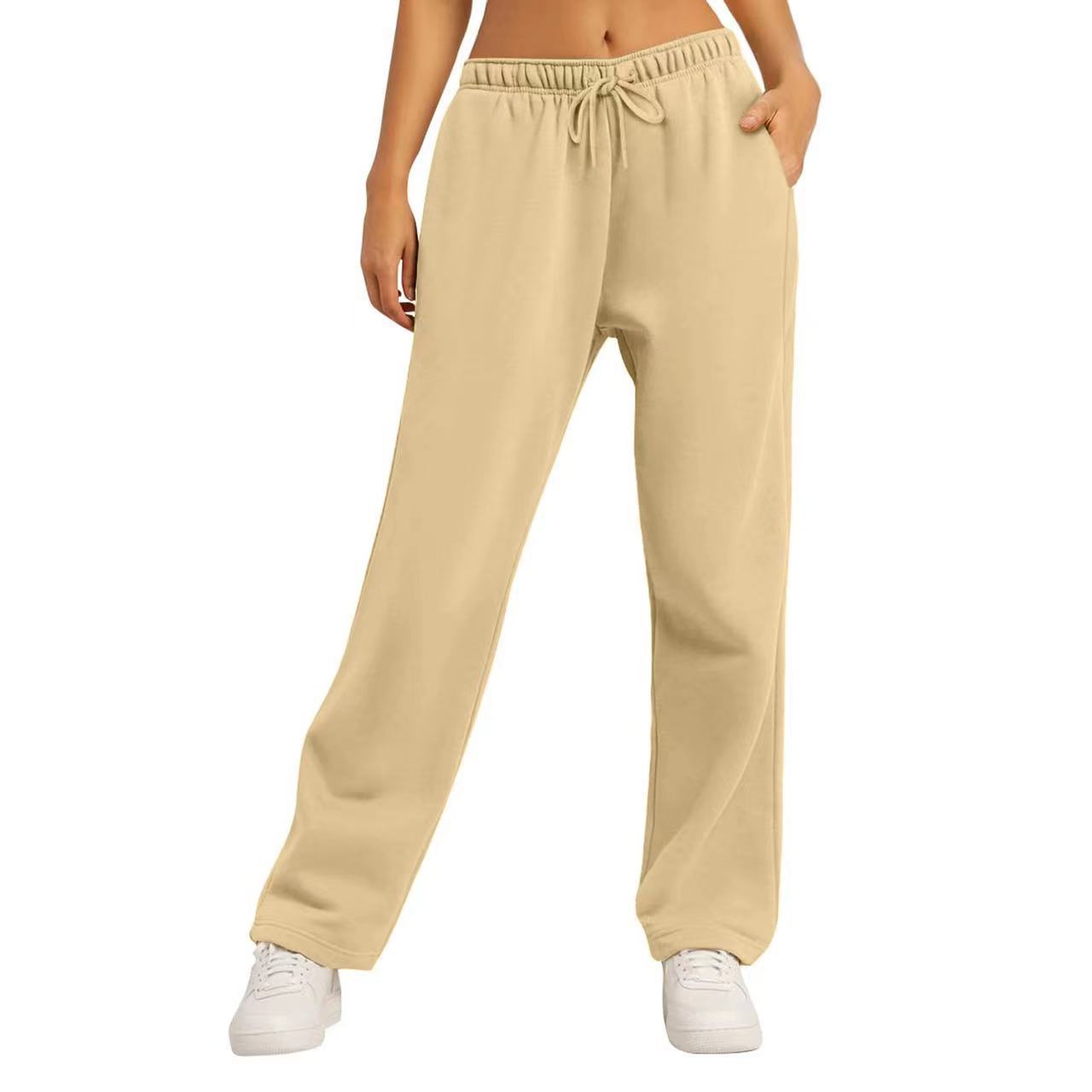Women’s Heavyweight Wide-Leg Fleece Sweatpants — Comfort Made Effortless