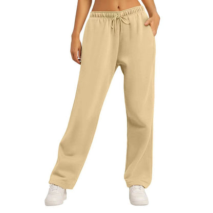 Women’s Heavyweight Wide-Leg Fleece Sweatpants — Comfort Made Effortless