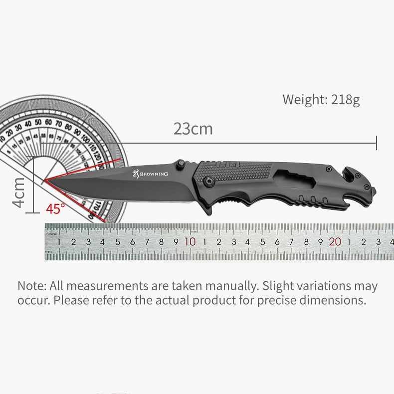 BM 5-in-1 Survival Folding Tool Multitool