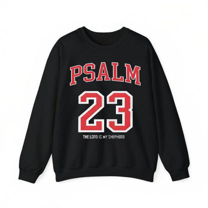 Women's Casual T-Shirt with Psalm 23 Print