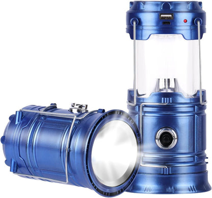 Portable Solar Rechargeable LED Camping Light