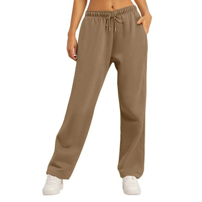 Women’s Heavyweight Wide-Leg Fleece Sweatpants — Comfort Made Effortless