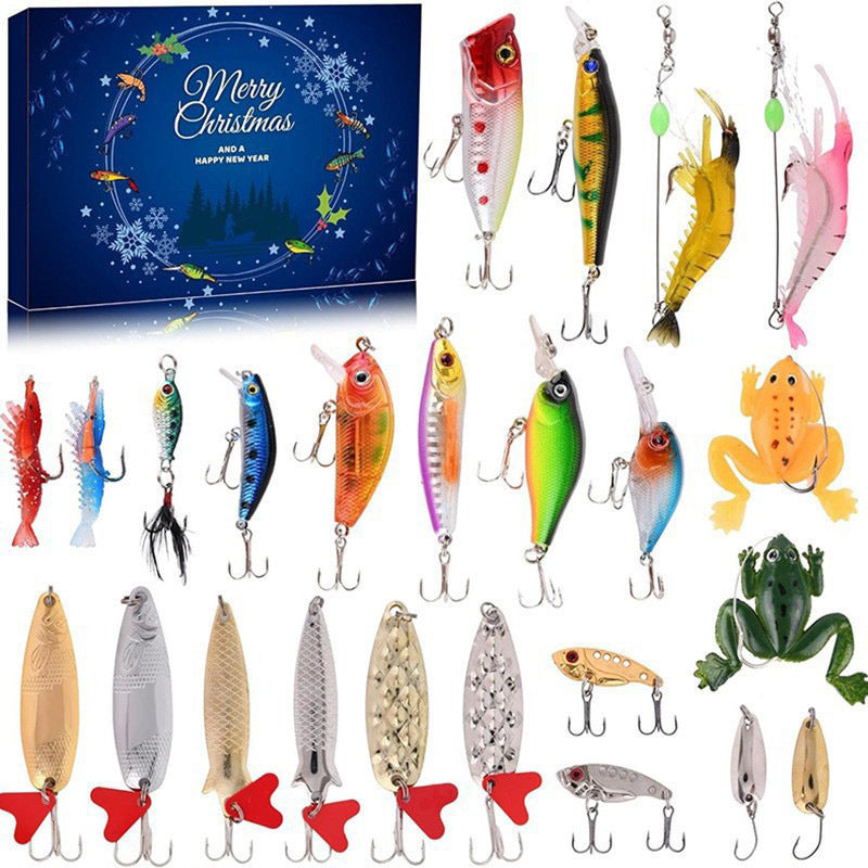 Fishing Advent Calendar 2025 – 24-Day Fishing Lure Set