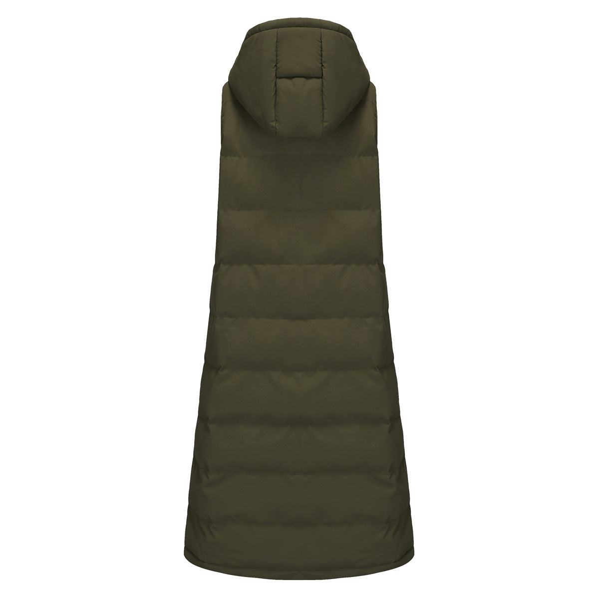 Women With Hood Sleeveless Down Vest