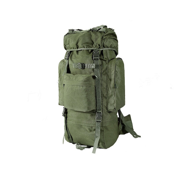 65L Waterproof Oxford Mountaineering Backpack with Rain Cover