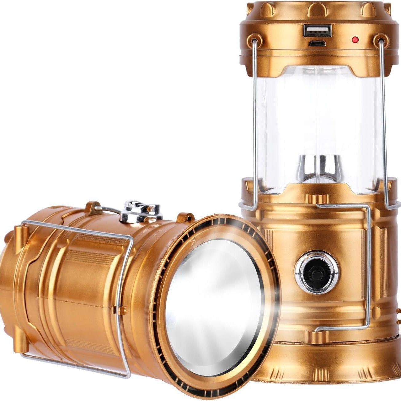 Portable Solar Rechargeable LED Camping Light