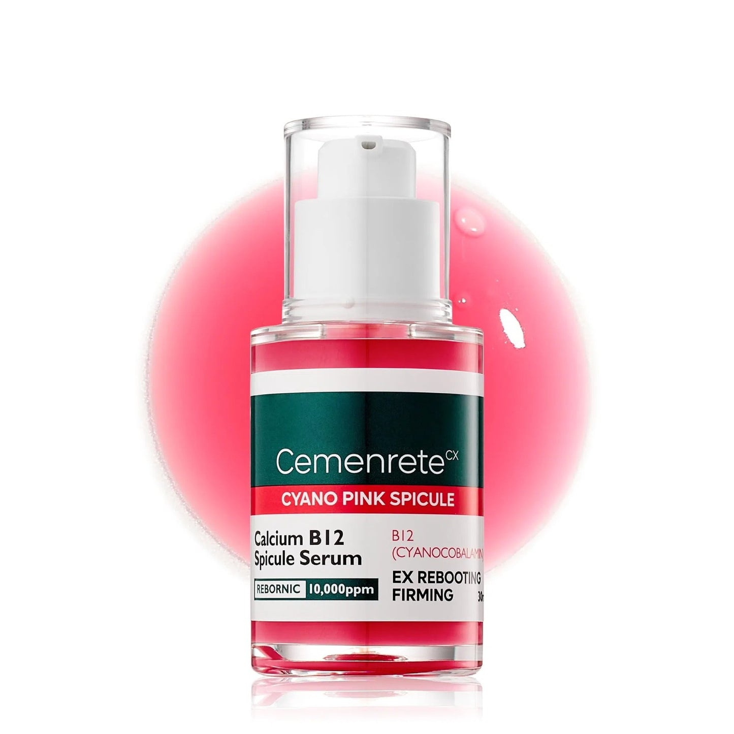 Cemenrete Cyano Pink Spicule Serum & Pore Tightening Serum