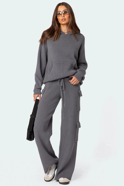 Womens Fall Outfit 2-Piece Knitted Sets