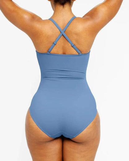 U-Ring Cut Out Shaping Swimsuit