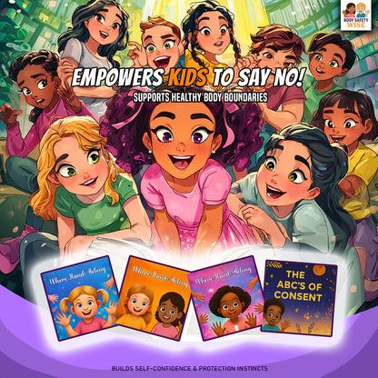 Body Safety Box Set l: 4-BookBundle on Kids' Body Safety