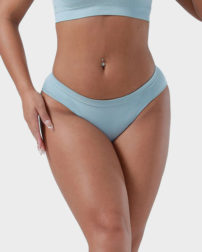 Everyday Comfort Seamless Low-Rise Brief Panty（3 PACK）