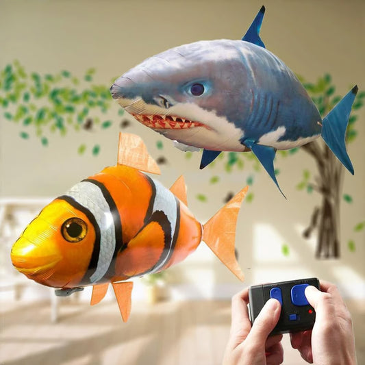 Remote Control Flying Shark Toy
