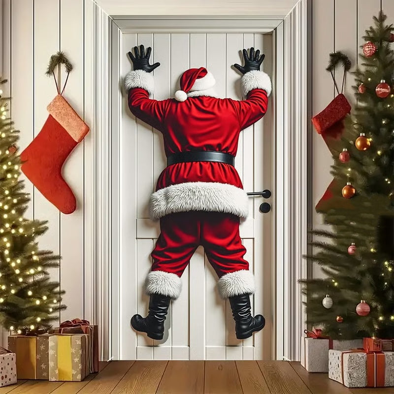 Santa Claus Door Frame Banner