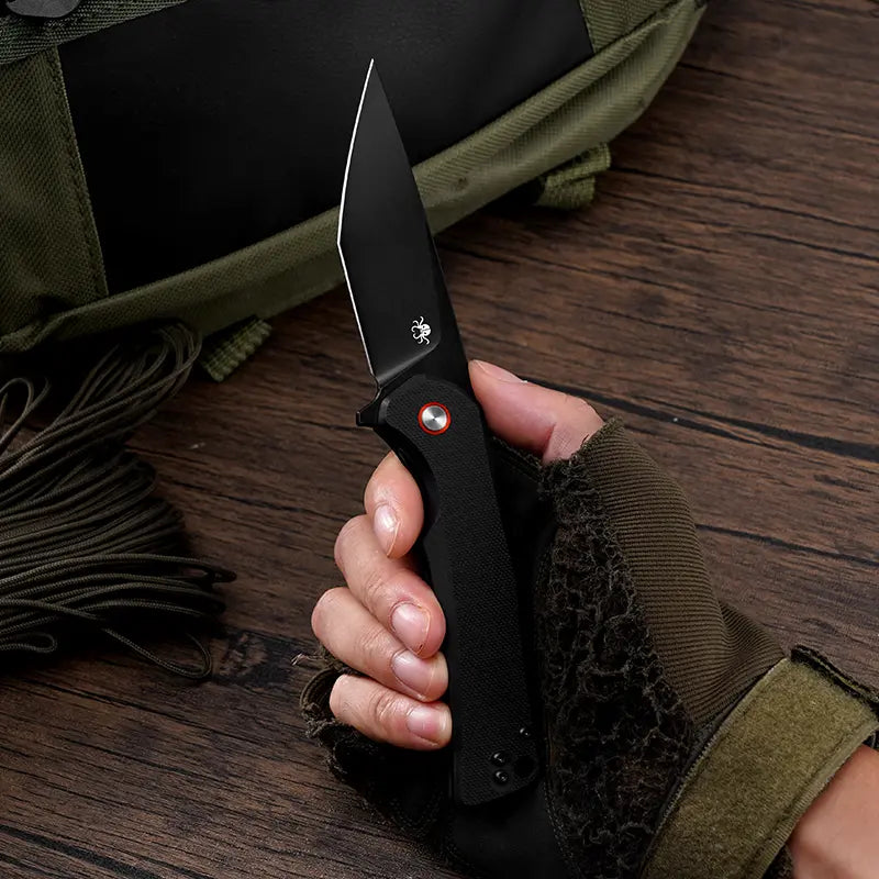 KLAKEN J147-VIREX-D2 Blade With G10 Handle EDC Pocket Tool