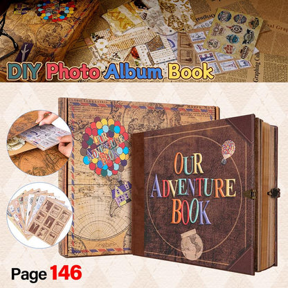 Our Adventure Book – Scrapbook Photo Album