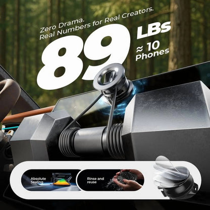 📱 LISEN iPhone 17 Vacuum MagSafe Car Mount