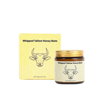 Whipped Grass-Fed Beef Tallow Honey Balm