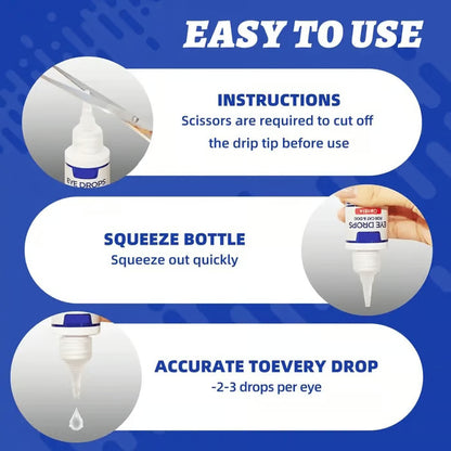 🐾Vet-Approved Eye Drops for Dogs & Cats – Relieve Irritation, Discharge & Allergies!