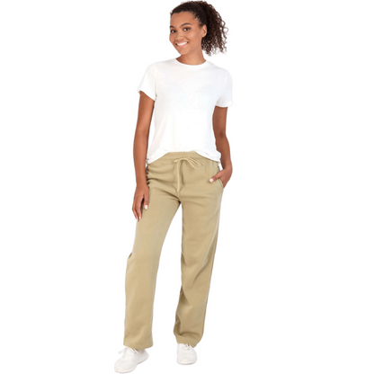 Women’s Heavyweight Wide-Leg Fleece Sweatpants — Comfort Made Effortless