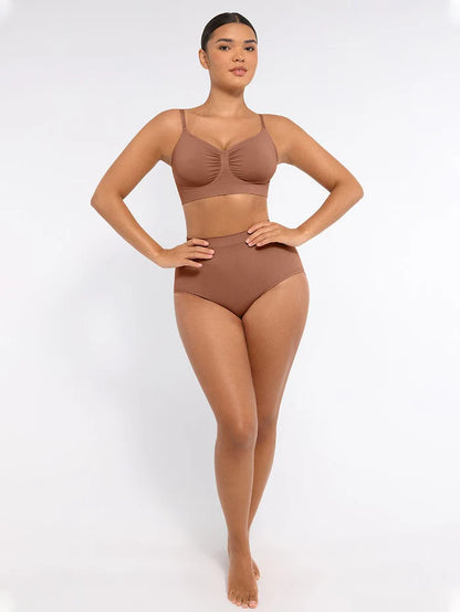 Full Coverage Non-Padded Wireless Sculpt Bra