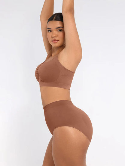 Full Coverage Non-Padded Wireless Sculpt Bra