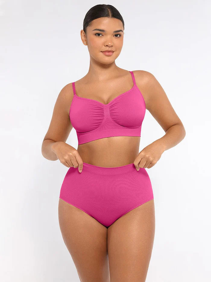 Full Coverage Non-Padded Wireless Sculpt Bra