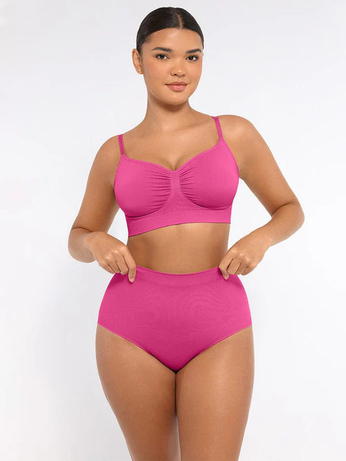 Full Coverage Non-Padded Wireless Sculpt Bra