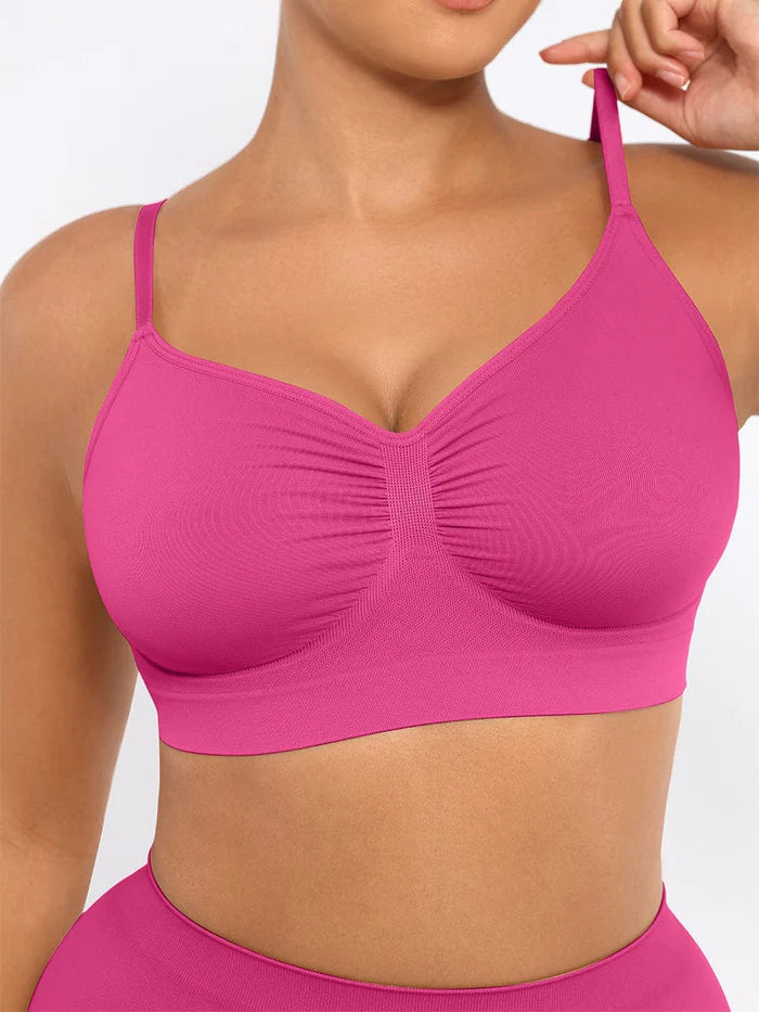 Full Coverage Non-Padded Wireless Sculpt Bra