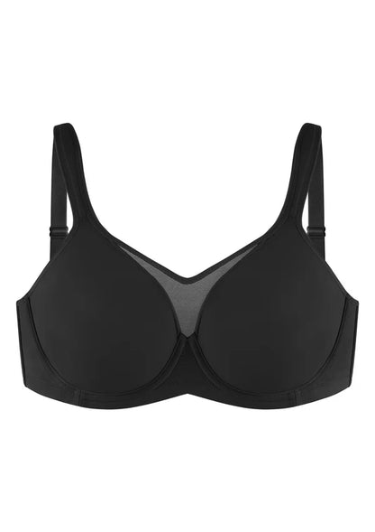 Smoothing Unlined Minimizer Underwire Bra