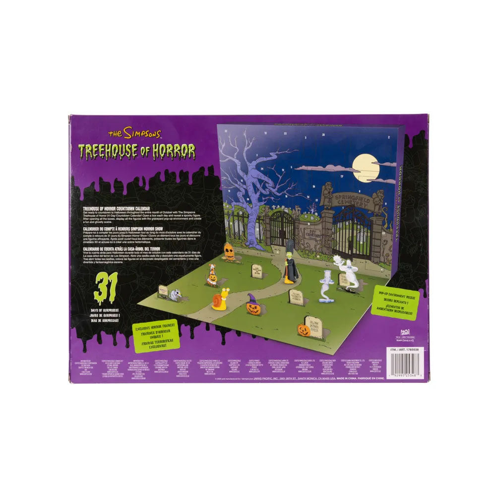 THE SIMPSONS TREEHOUSE OF HORROR 31 DAY ADVENT CALENDAR