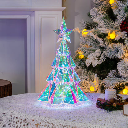 Prismatic Iridescent Christmas Tree