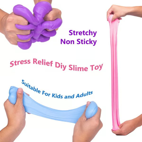 Super Butter Clay Slime – DIY Soft & Squishy Scented Slime for Stress Relief & Fun